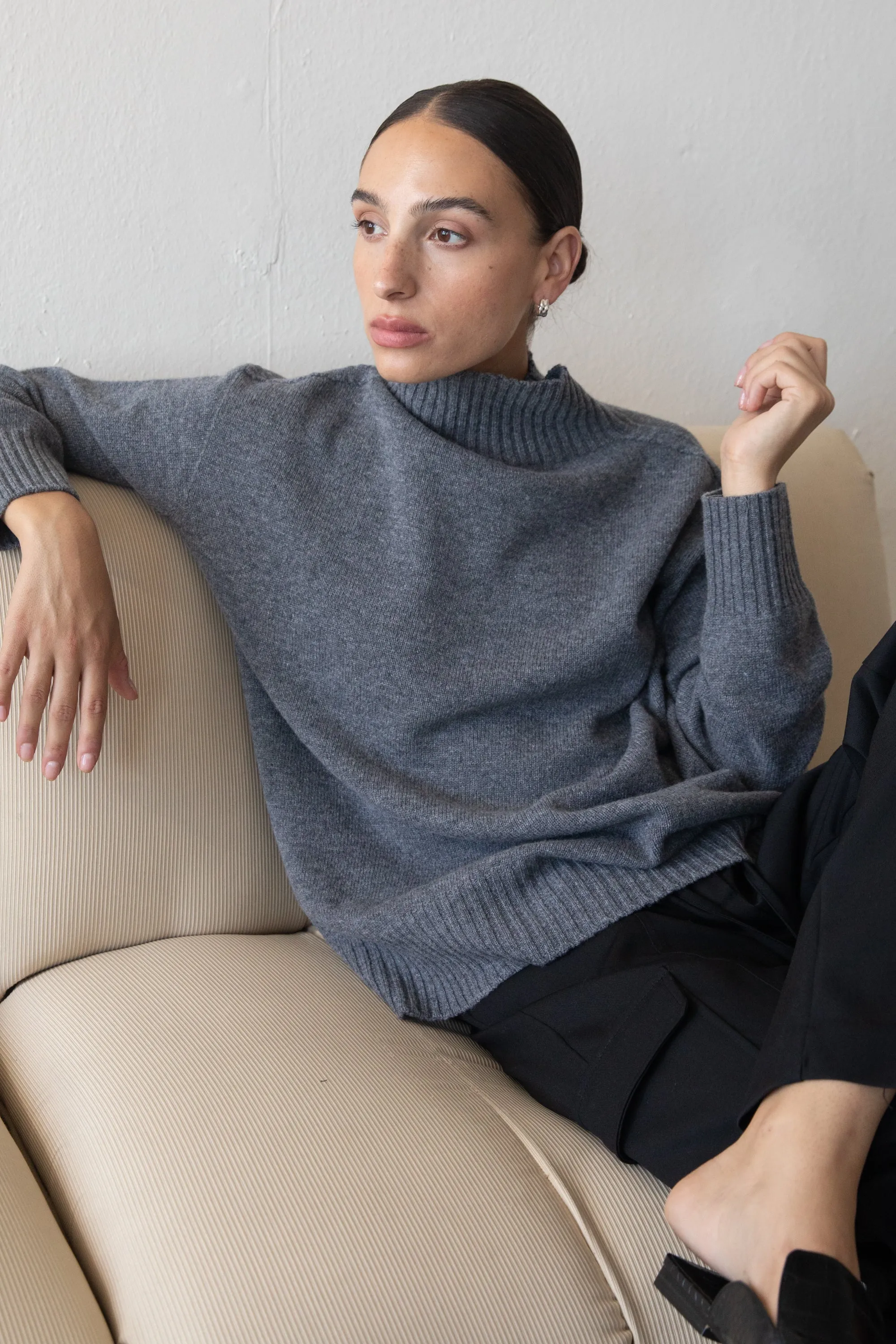 High-quality Merino Wool Turtleneck Sweater