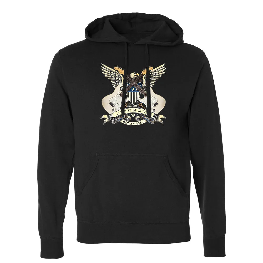 House of Guitars Seal Pullover Hoodie (Unisex)