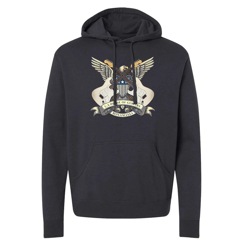 House of Guitars Seal Pullover Hoodie (Unisex)