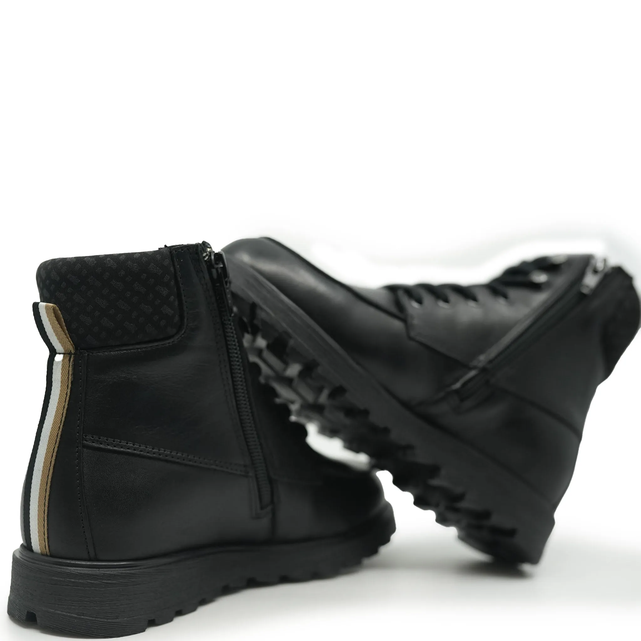 Hugo Boss Black Lace Up Sneaker Boot