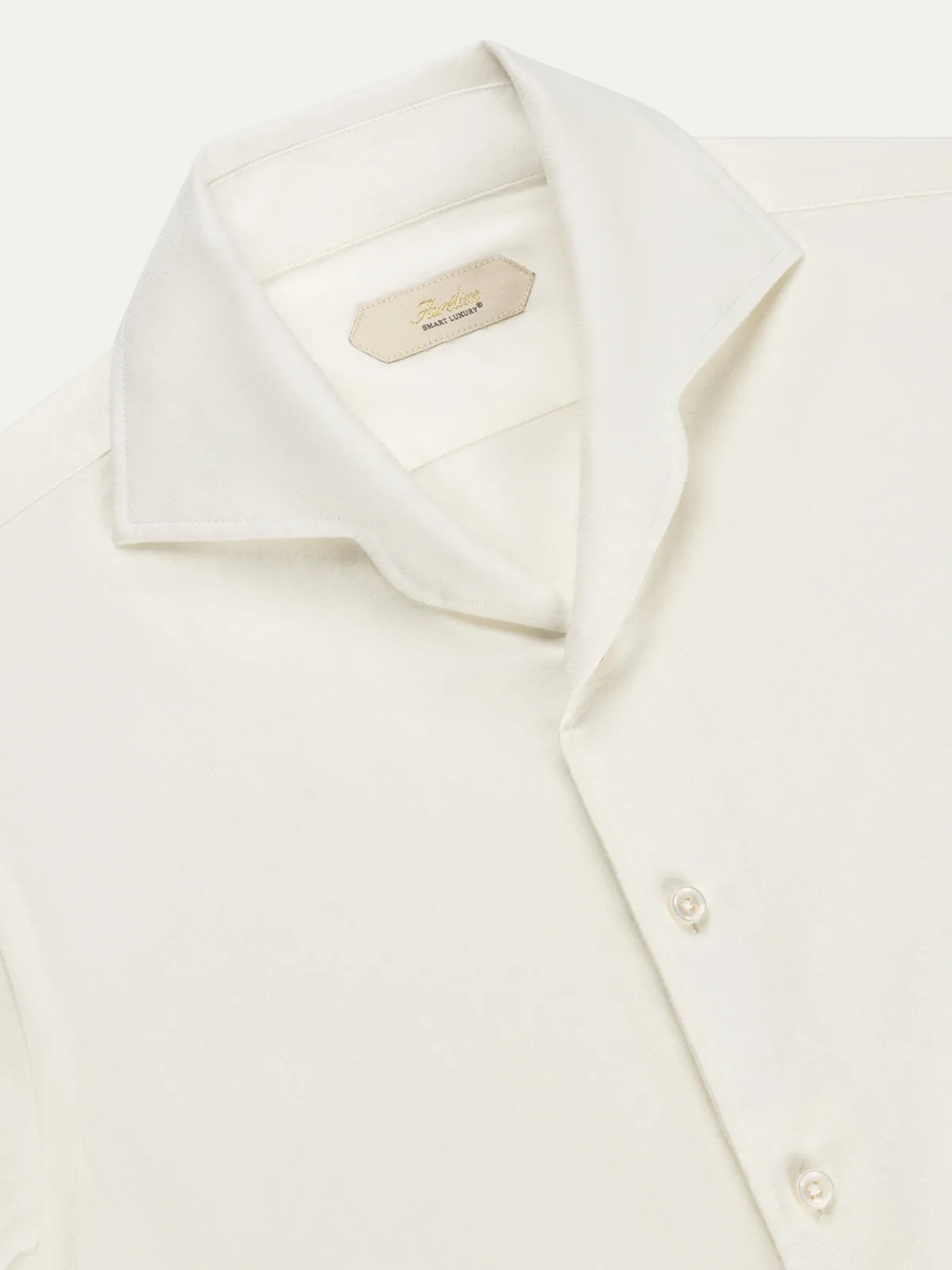 Ivory Soft Cotton Shirt