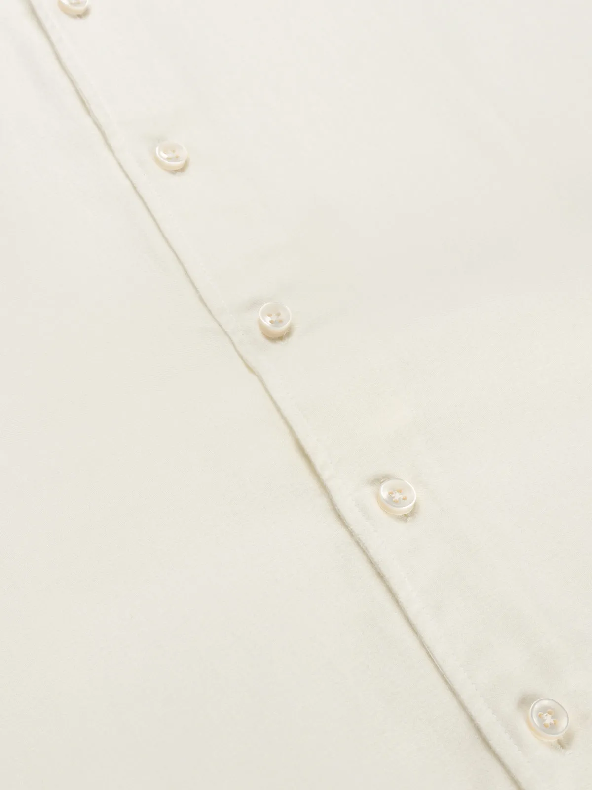 Ivory Soft Cotton Shirt