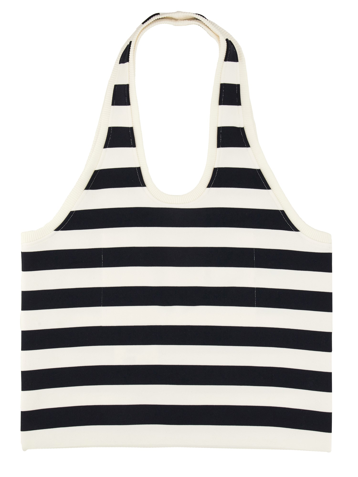 JACQUEMUS    MARCEL STRIPED SOFT BAG