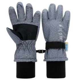 Jan & Jul Glove, Heather Gray Waterproof Glove, Toasty-Dry Glove