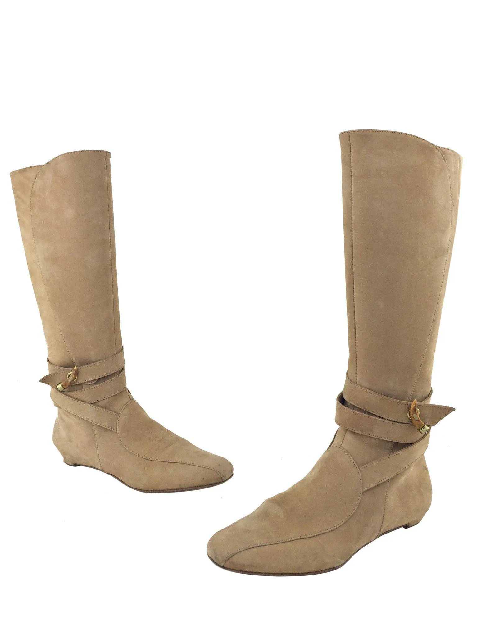 Jimmy Choo Suede Knee-High Boots Size 8.5