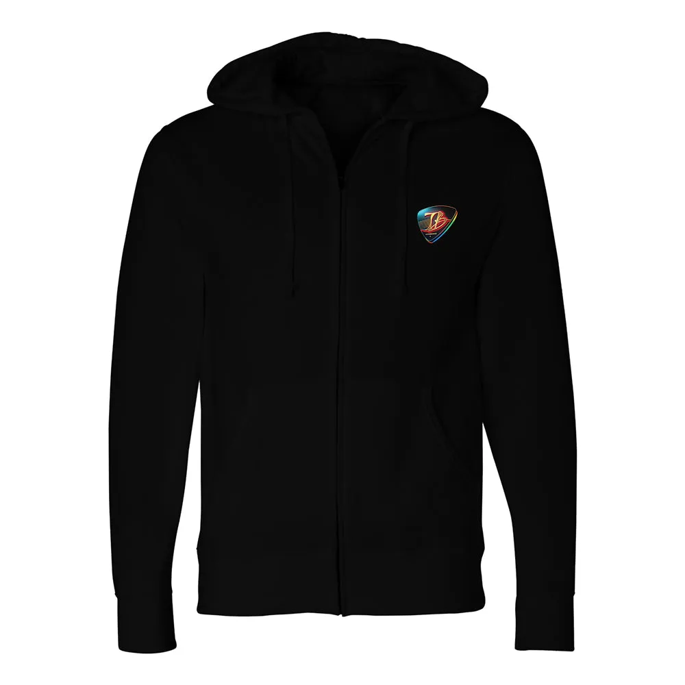 Joe's Guitars Neon Diner Zip-Up Hoodie (Unisex)