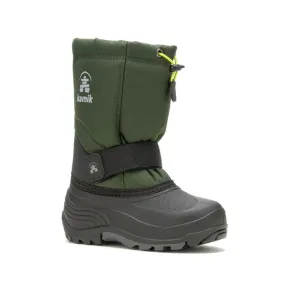 Kamik Rocket - Dark Green : Waterproof Winter Boots