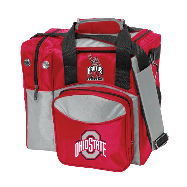 KR NCAA Ohio State Buckeyes 1 Ball Single Tote Bowling Bag