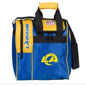 KR NFL 1 Ball Tote Los Angeles Rams Bowling Bag