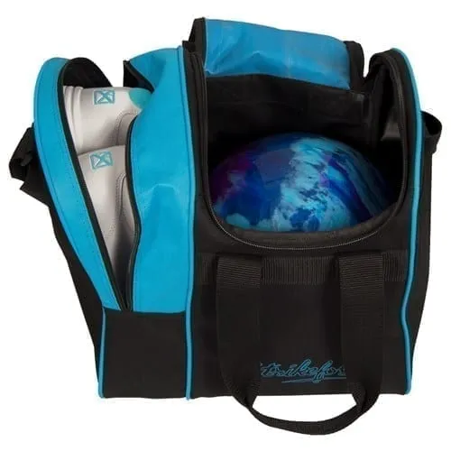 KR Rook 1 Ball Single Tote Aqua Bowling Bag