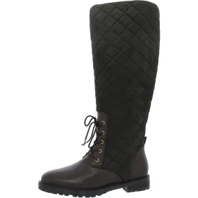 Lauren Ralph Lauren Hollie II Suede Quilted Knee-High Boots for Women