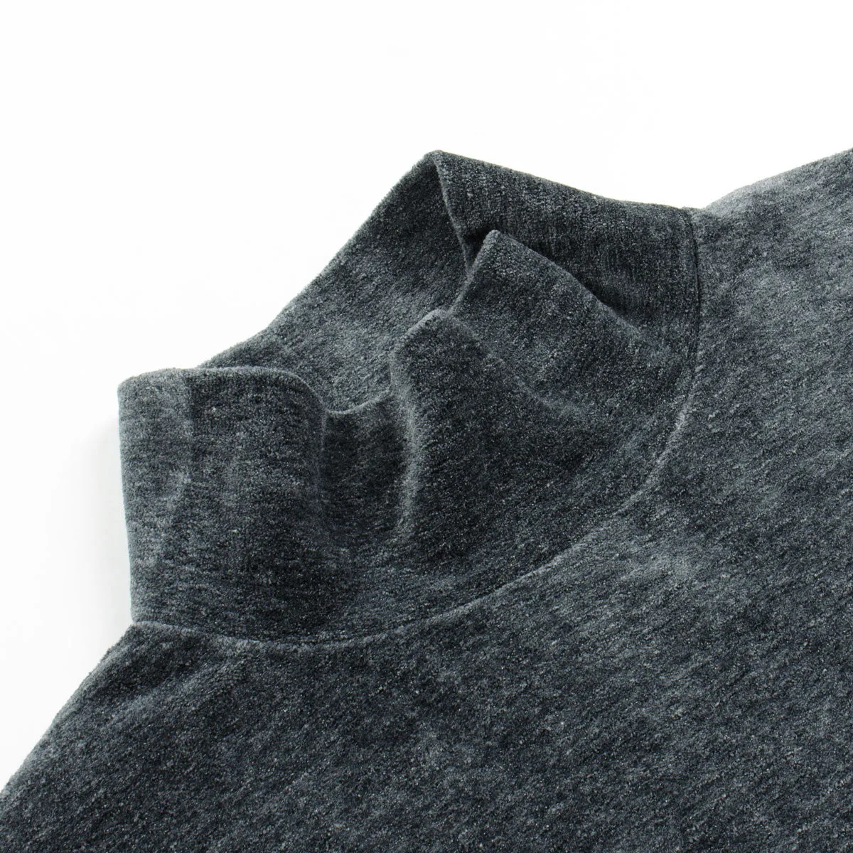 Legacy SPLASH Turtleneck Grey Melange Velour