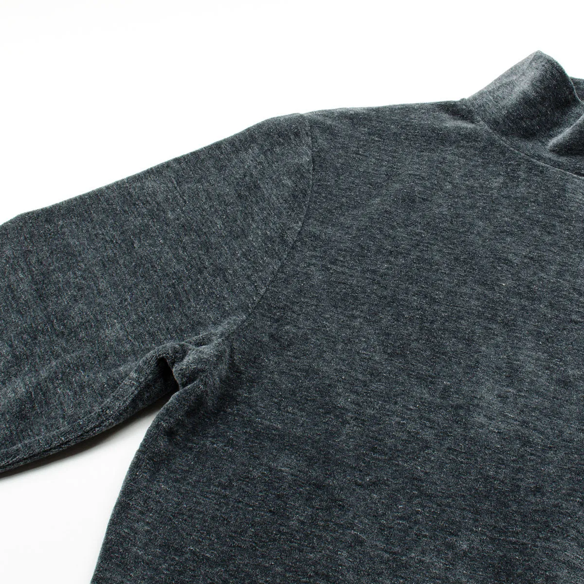 Legacy SPLASH Turtleneck Grey Melange Velour