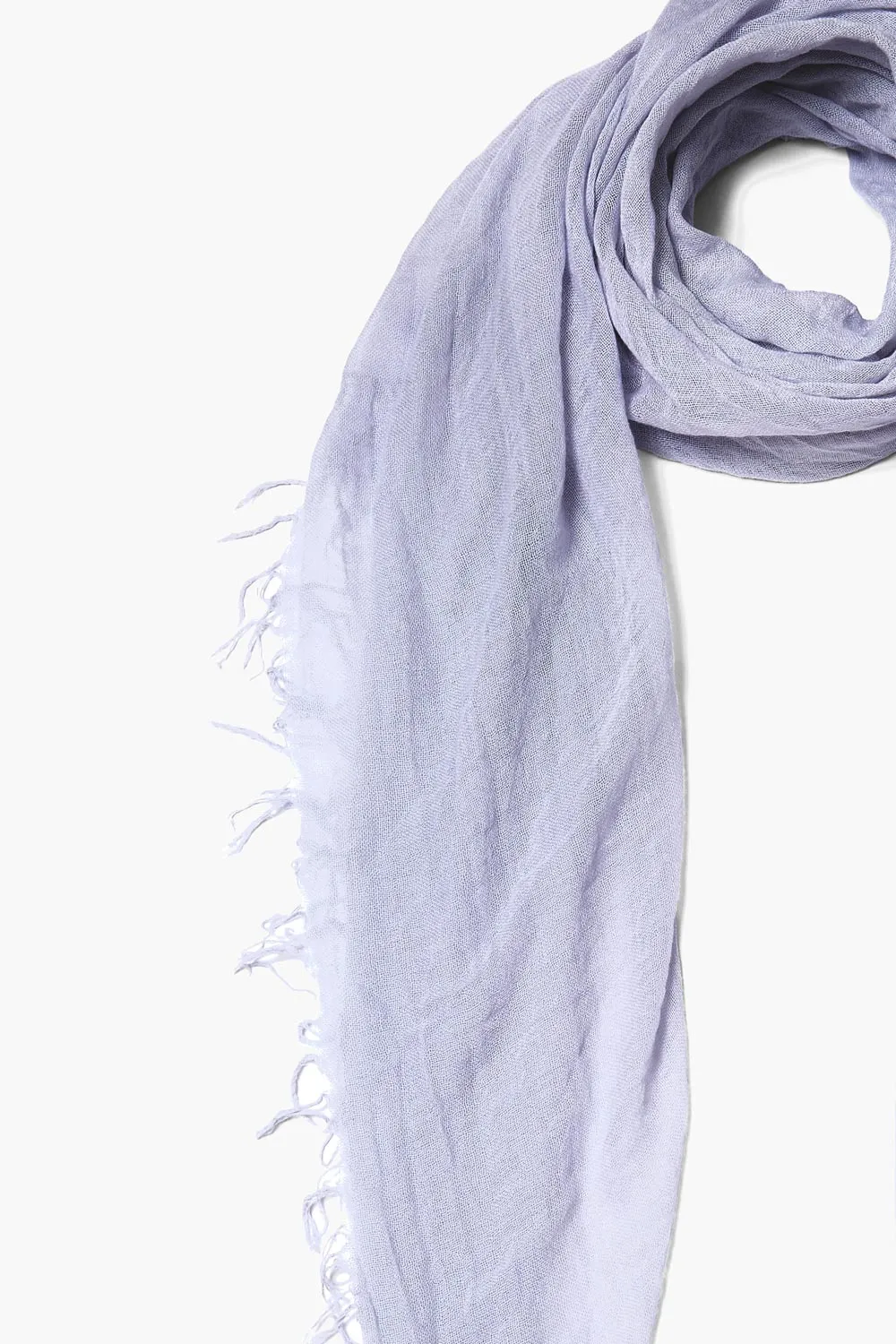 Lilac Cashmere Silk Scarf