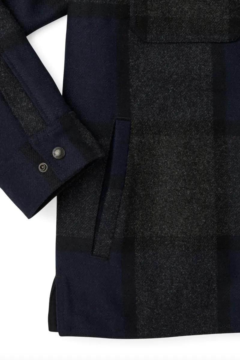 Lined Mackinaw Wool Jacket Shirt