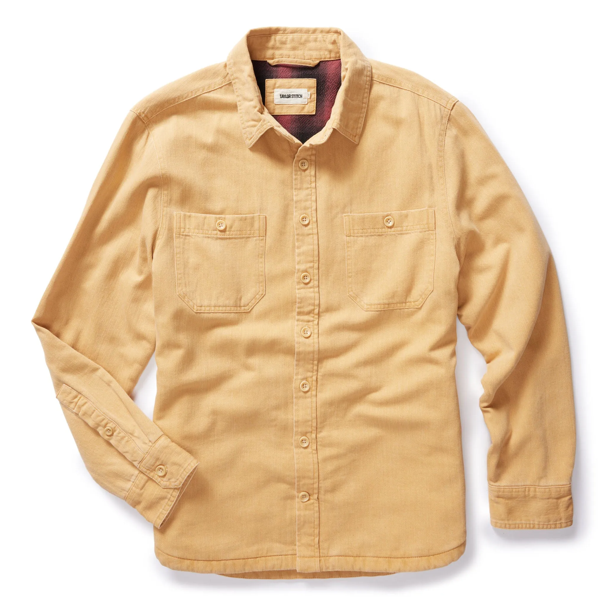 Lined Utility Shirt - Wheat Denim