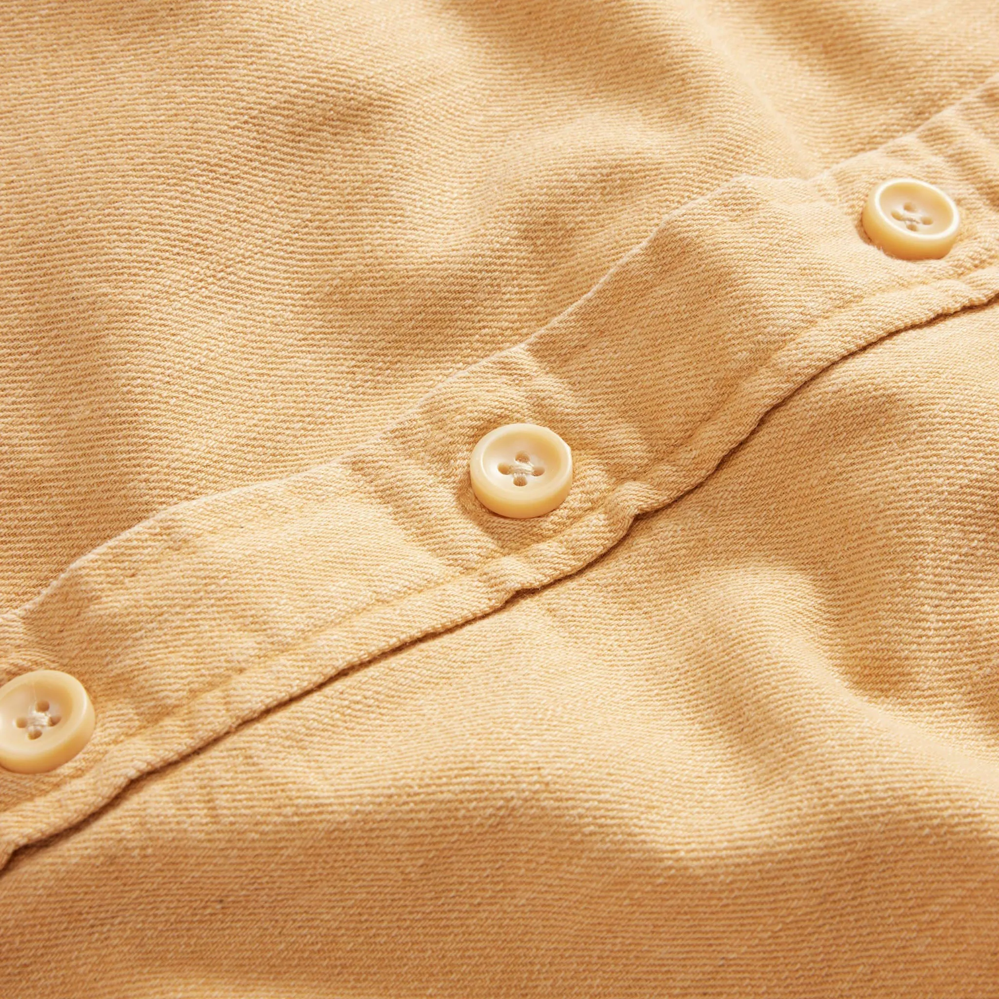 Lined Utility Shirt - Wheat Denim