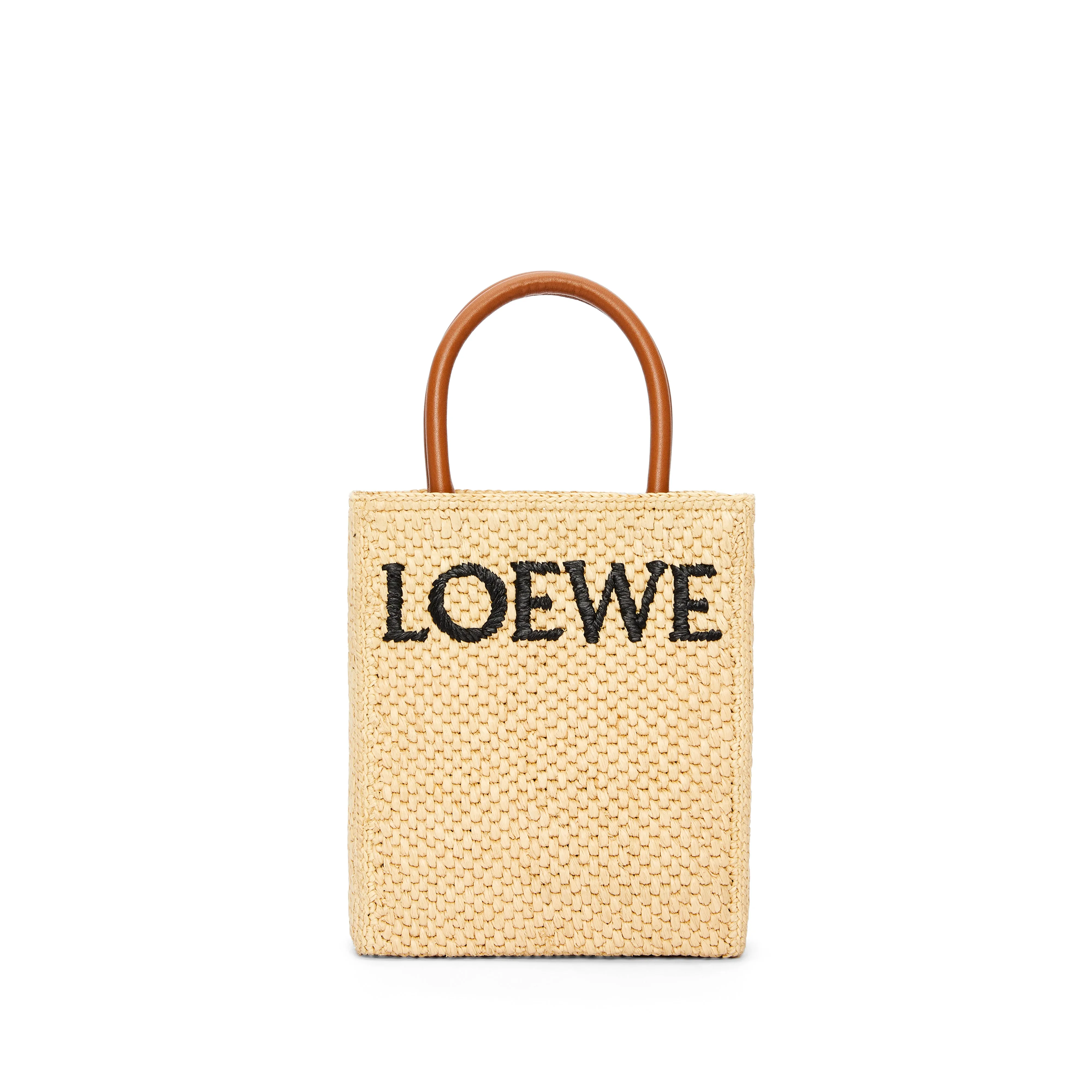 Loewe Women’s Standard Mini Tote Bag  Natural/Black