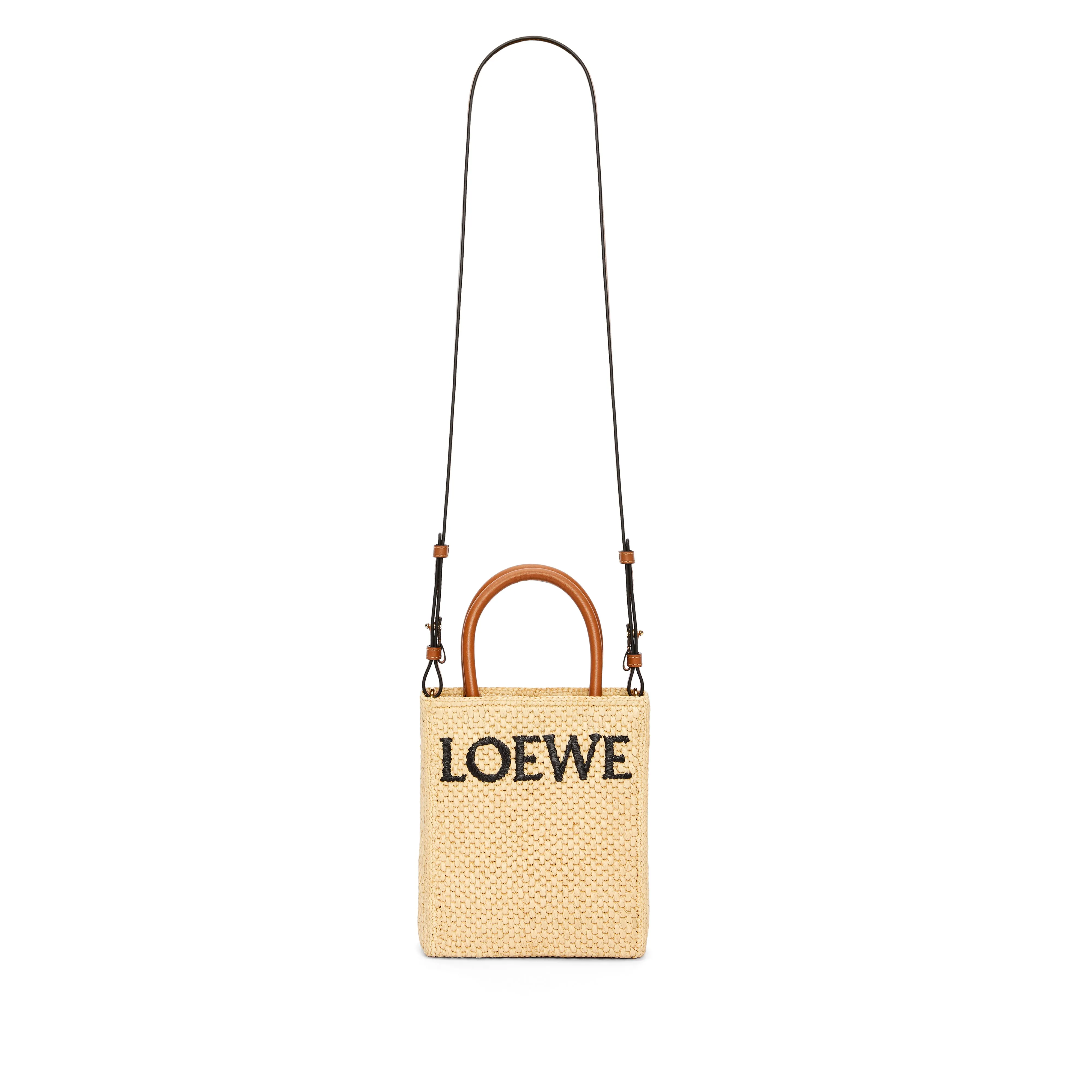 Loewe Women’s Standard Mini Tote Bag  Natural/Black