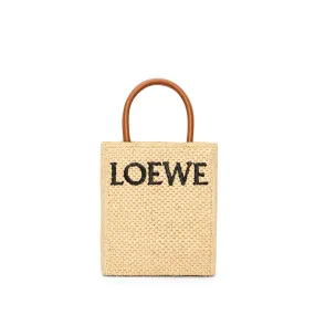 Loewe Women’s Standard Mini Tote Bag  Natural/Black