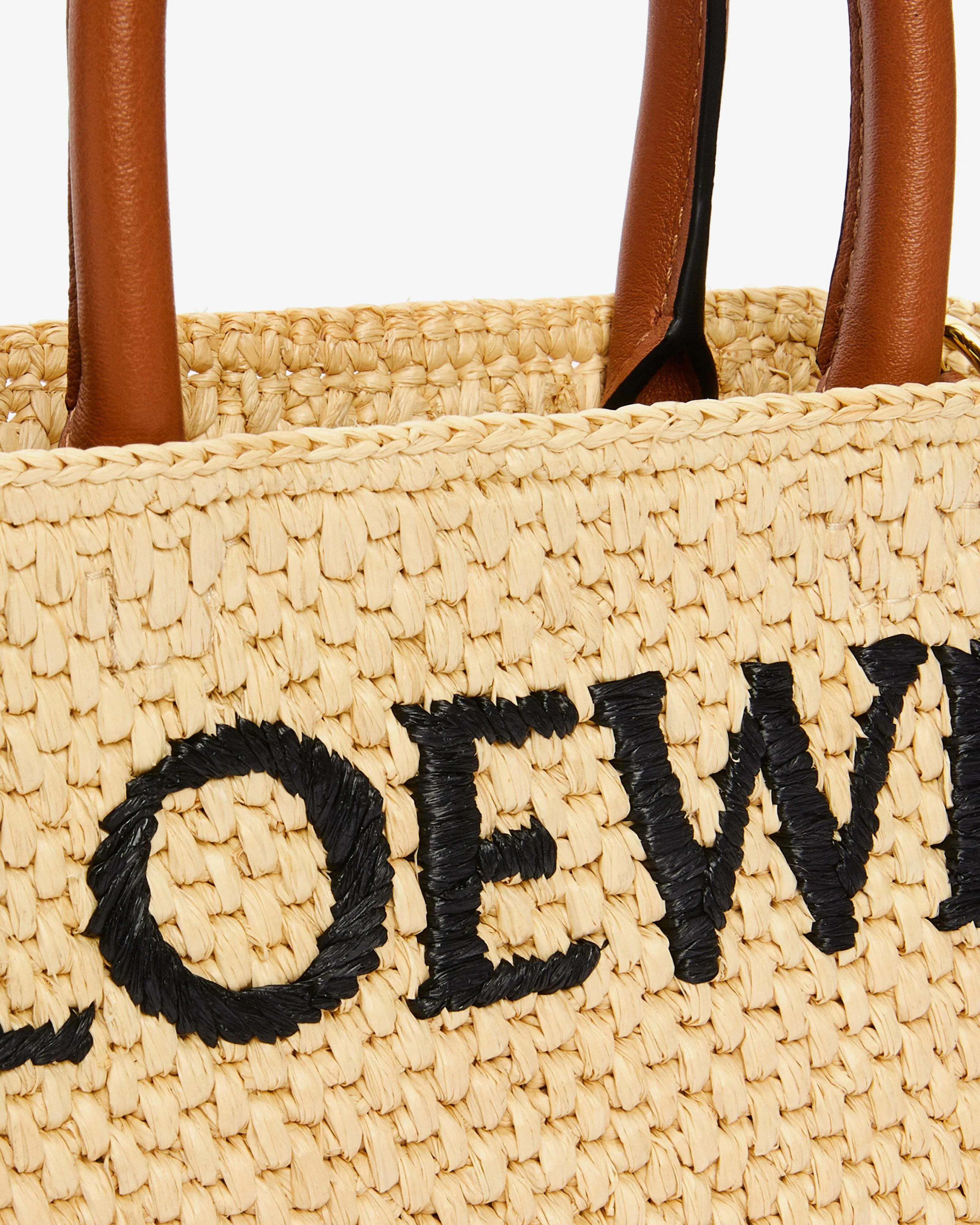 Loewe Women’s Standard Mini Tote Bag  Natural/Black