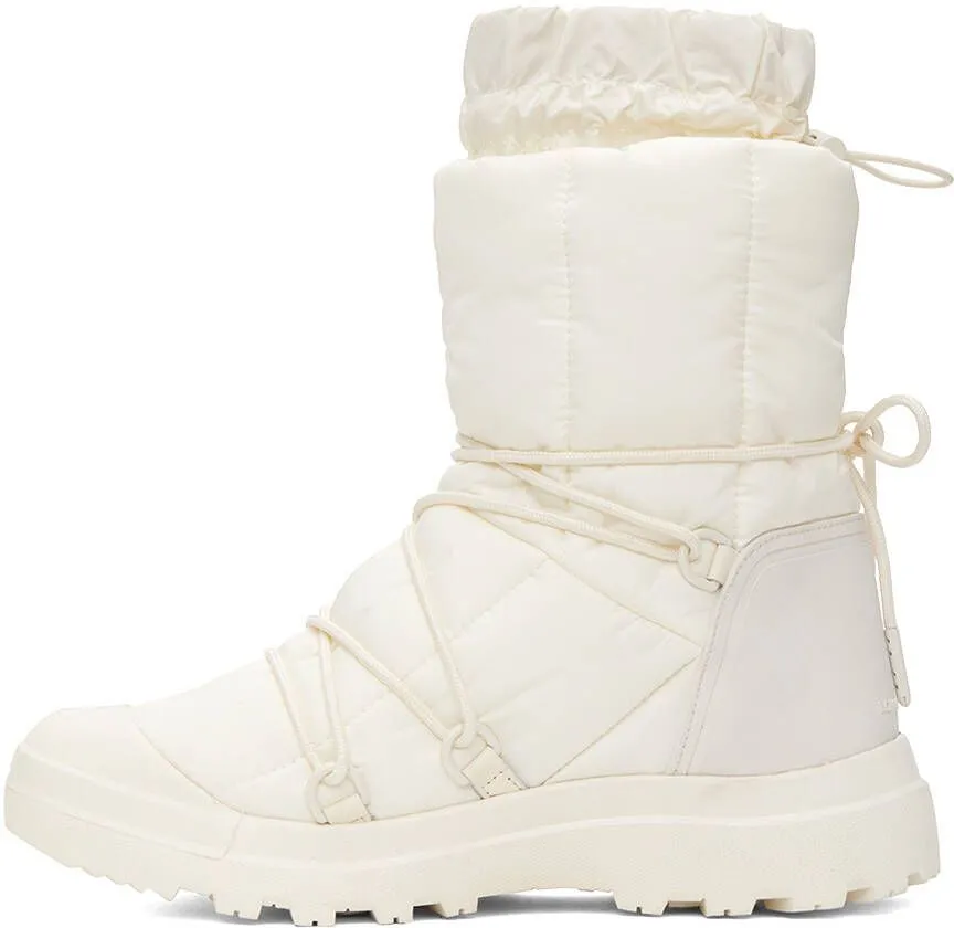 LOW CLASSIC White Padding Boots