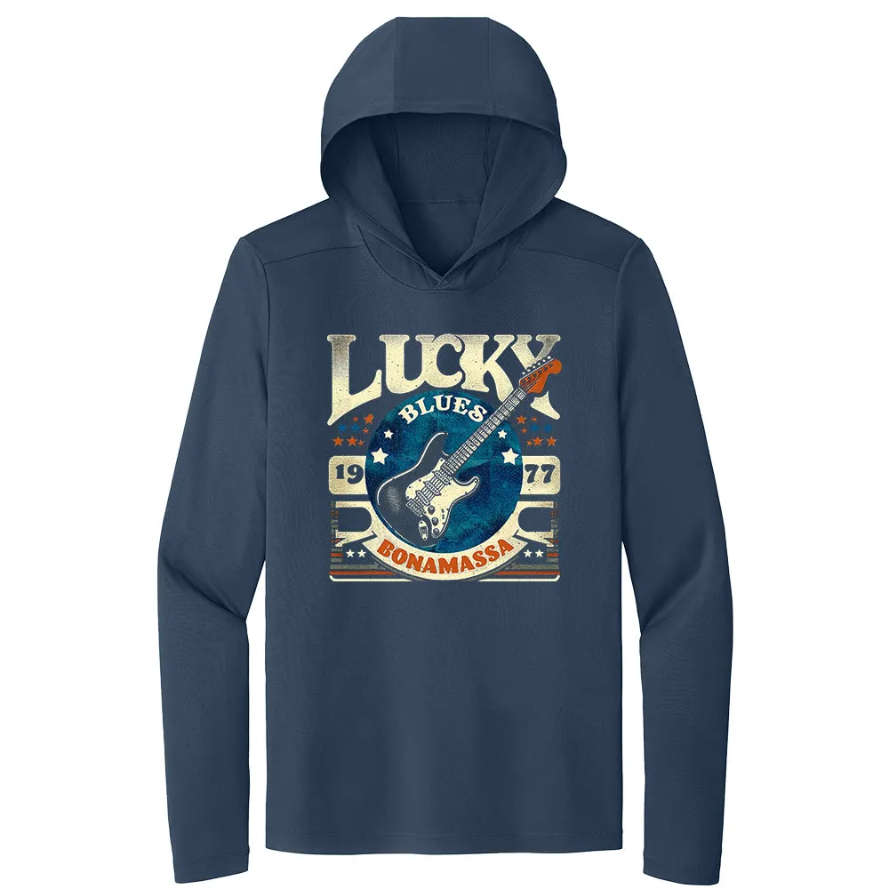 Lucky Blues UV Pro Long Sleeve Hoodie (Unisex)