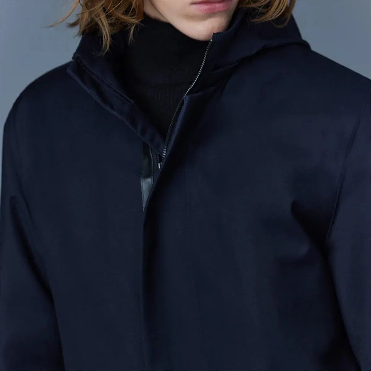 Mackage Roland Hooded Down Parka Navy