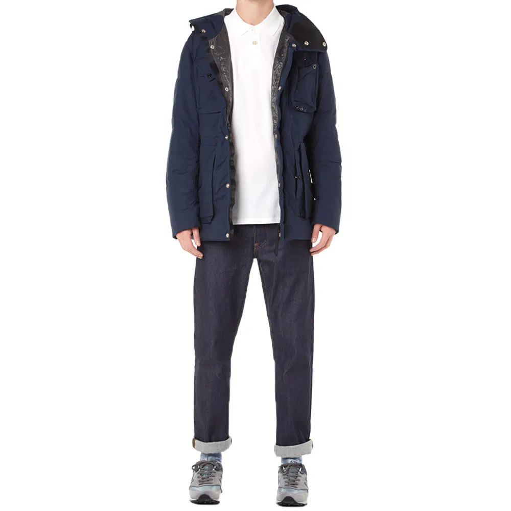 MA.STRUM Down Filled Sniper Parka - Dress Blue