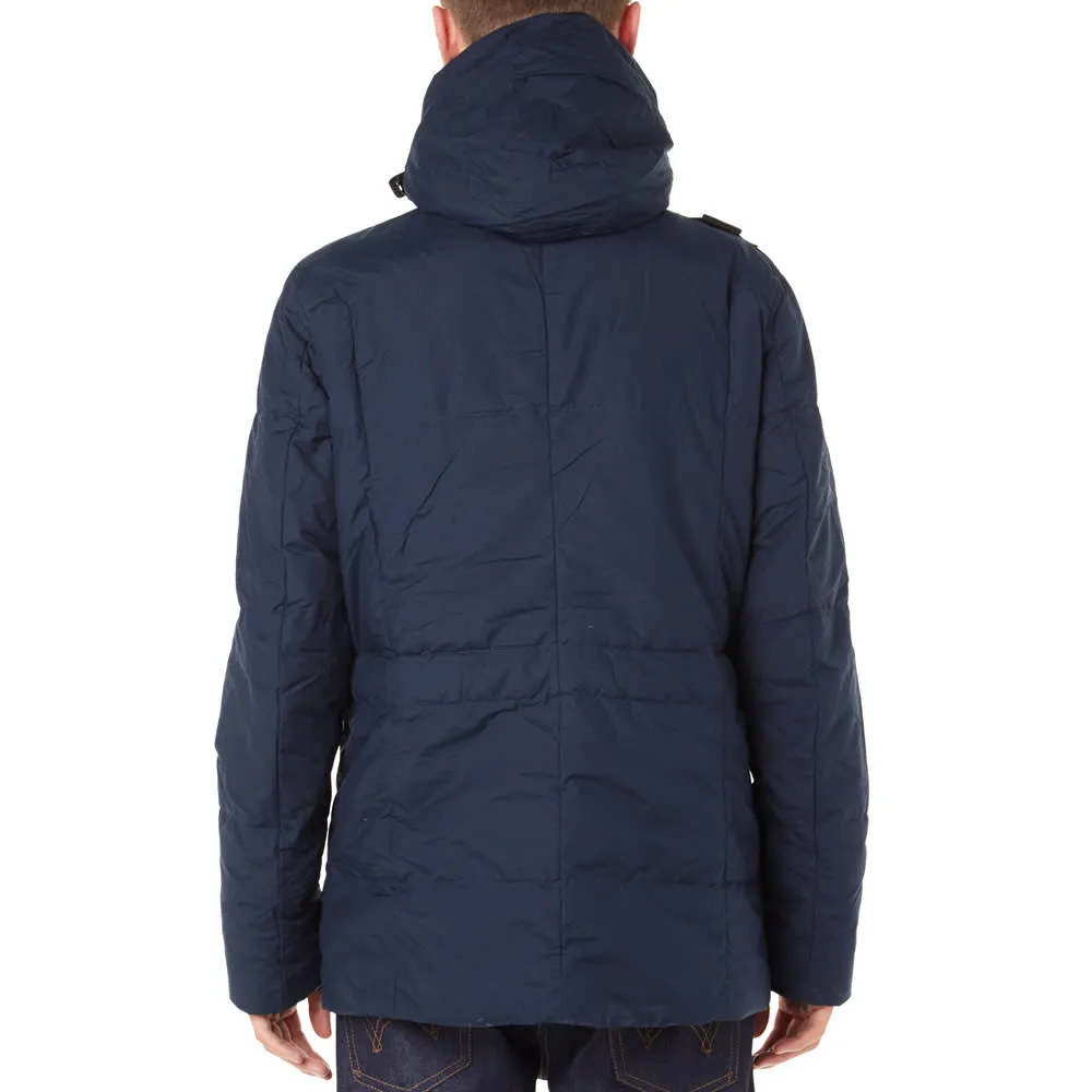 MA.STRUM Down Filled Sniper Parka - Dress Blue