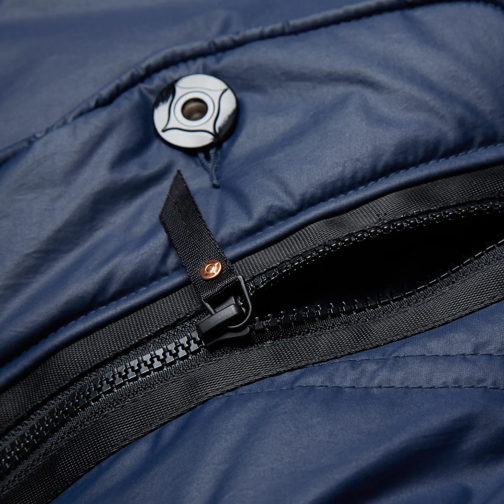 MA.STRUM Marine Jacket, Down-Filled, Northern Blue color