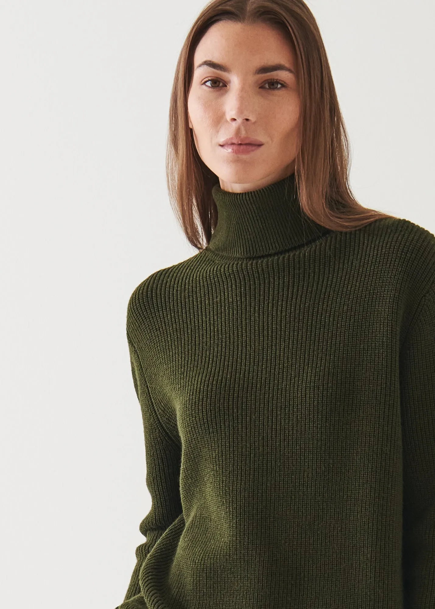 Men's Ribbed Turtleneck Sweater for Boyfriend