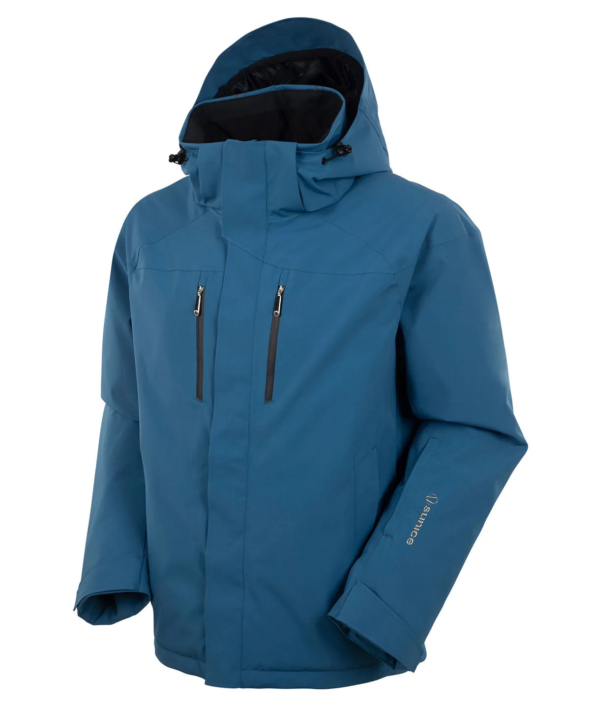 Men's Vibe Waterproof Insulated Stretch Jacket with Removable Hood