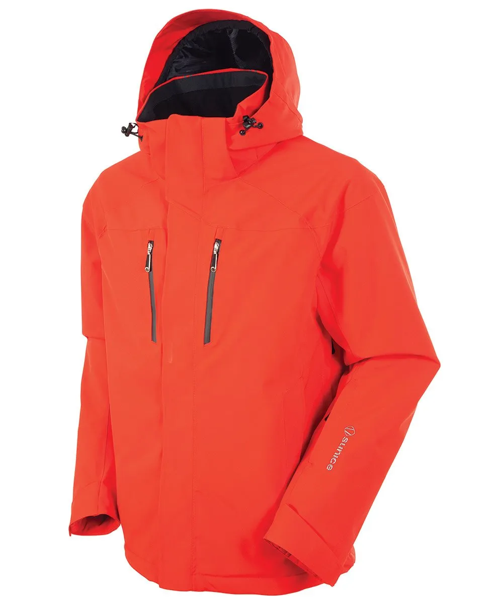 Men's Vibe Waterproof Insulated Stretch Jacket with Removable Hood