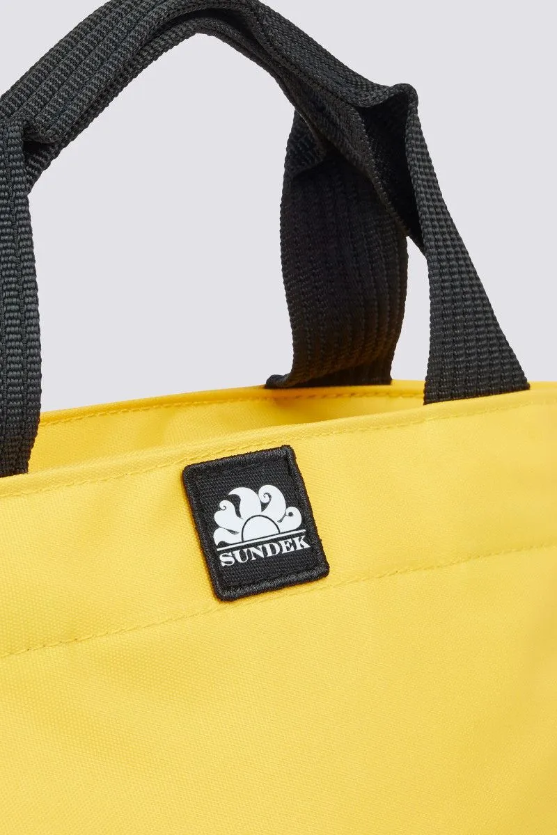 Mini shopping bag donna Giallo