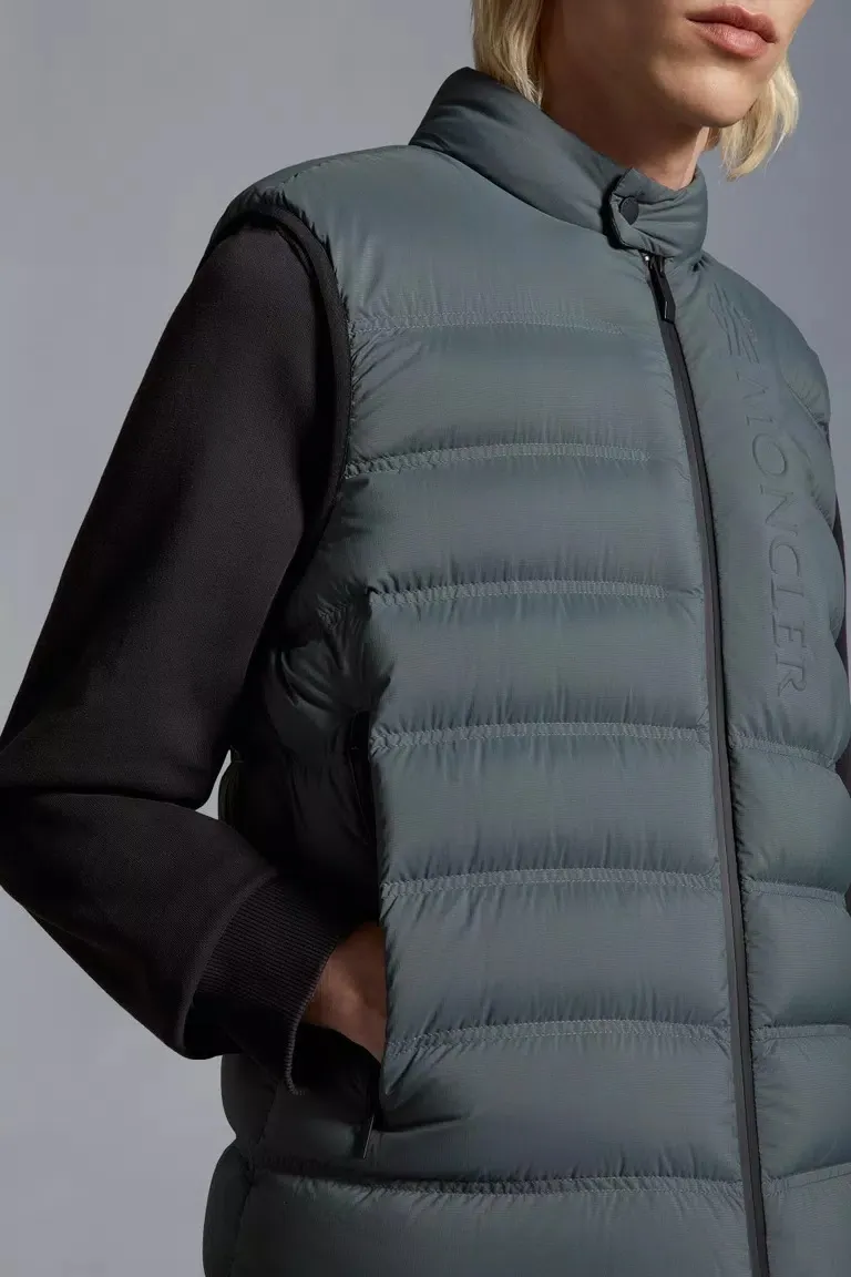 MONCLER | Men's Oserot Down Vest - Winter Fashion.