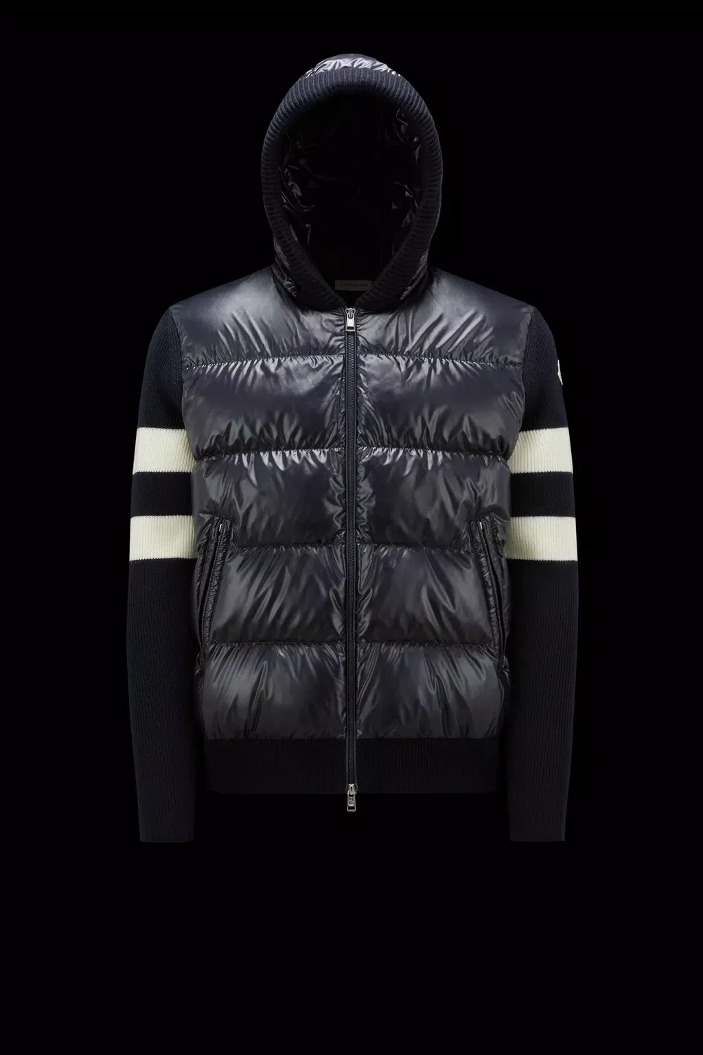 Moncler padded wool cardigan I20919B00017M1131742