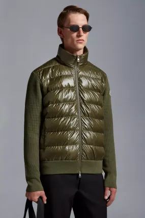 Moncler Padded Wool Cardigan