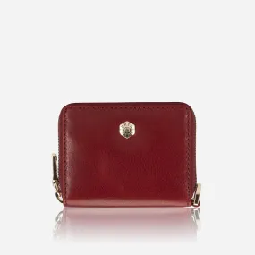 Multi Card Mini Purse, Red