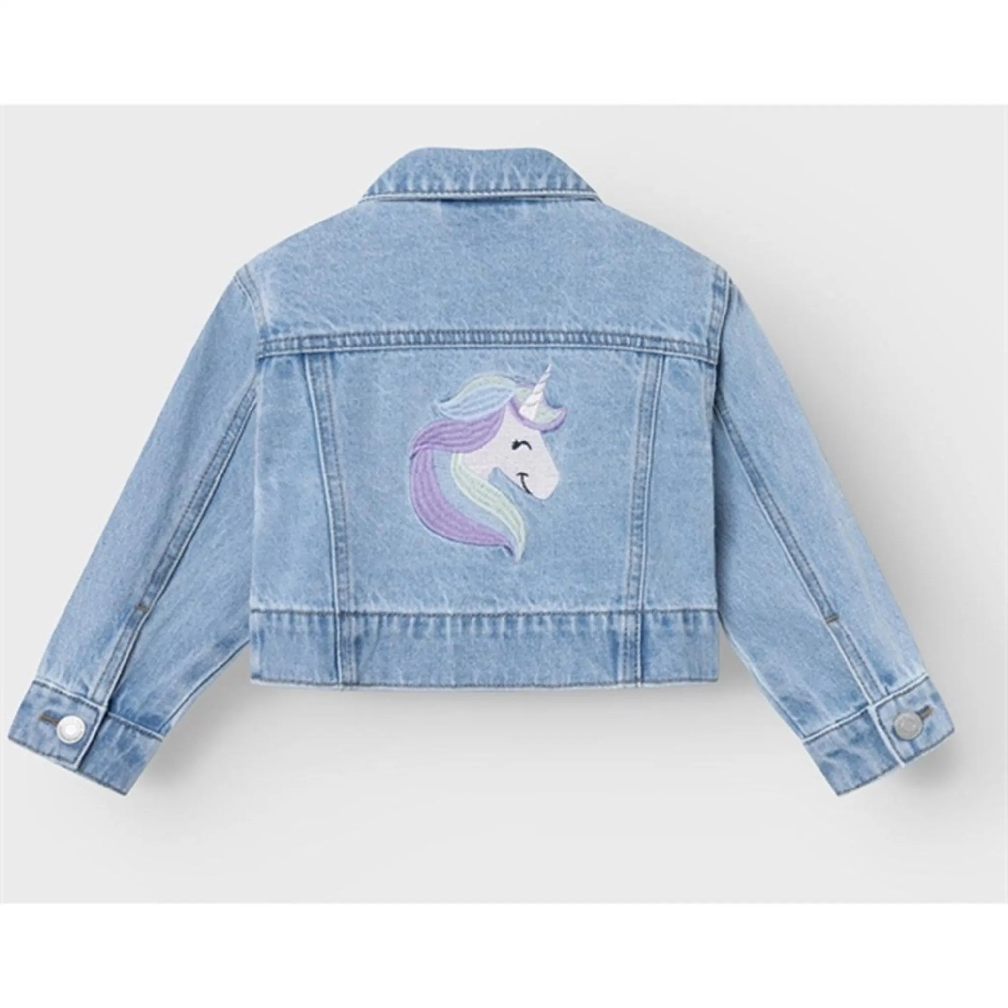 Name it Light Blue Denim Unicorn Conny Denim Jacket