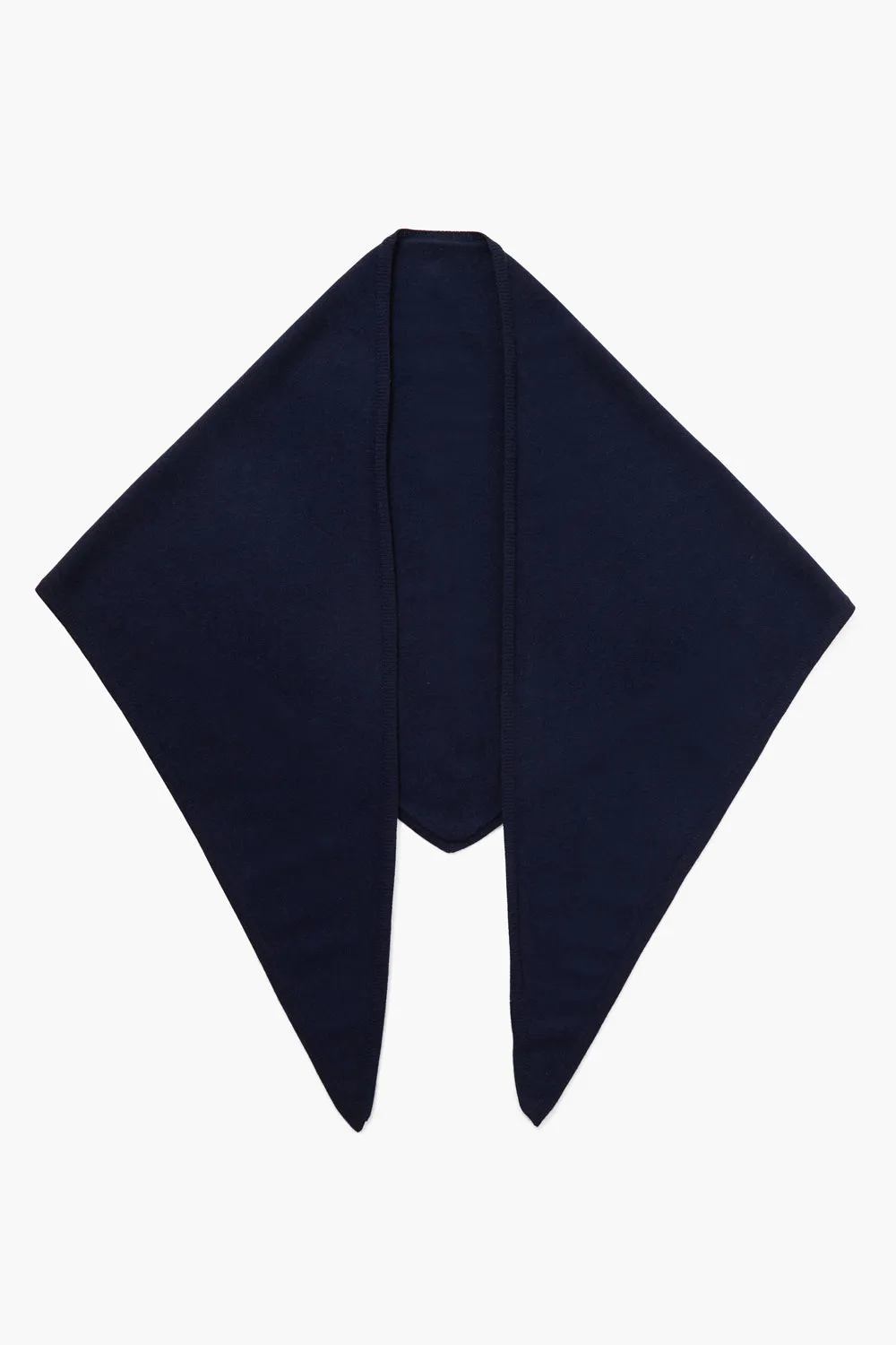 Navy Triangular Scarf