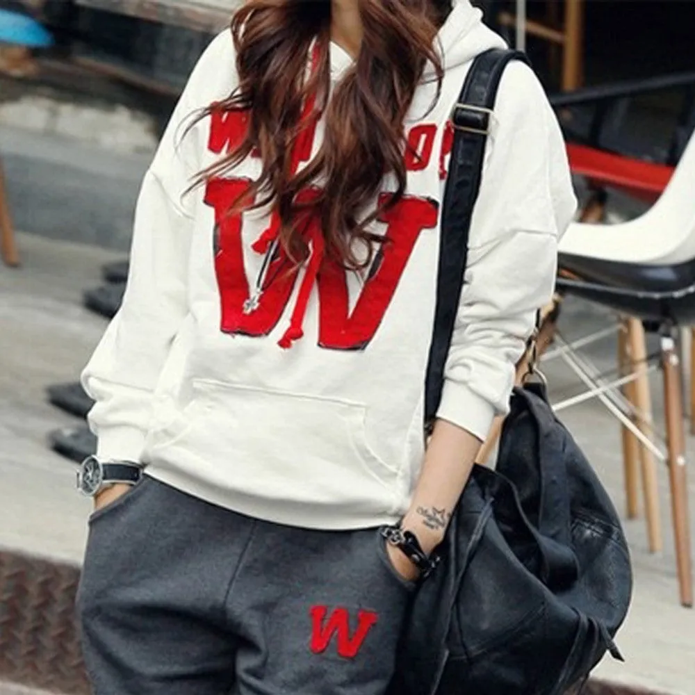 New Women Casual CoatPants Hoodie Suit Letter Printed Long Sleeve Sweatshirt Blouse Tops Tracksuit Outerwear Y02 SM6