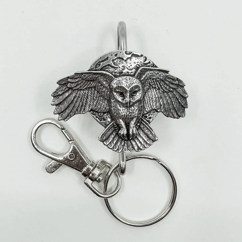 Night Owl Key Ring Purse Hook