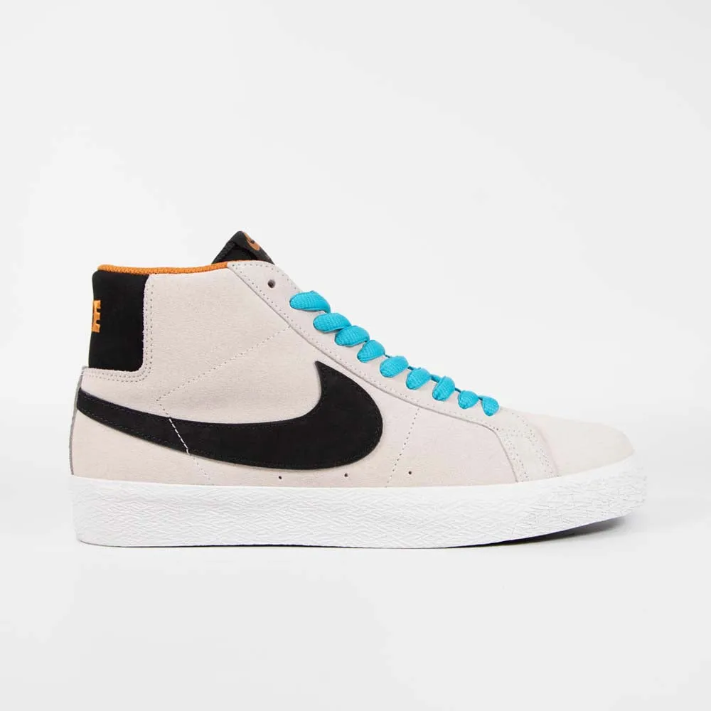 Nike SB - Blazer Mid 'Olympic Safari' Shoes - Phantom / Black - Monarch - Summit White