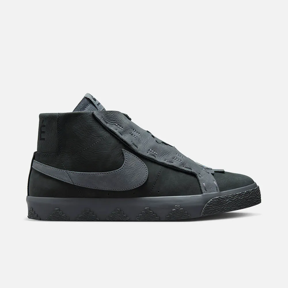 Nike SB - 'Di'orr Greenwood' Blazer Mid QS Shoes - Anthracite / Dark Smoke Grey