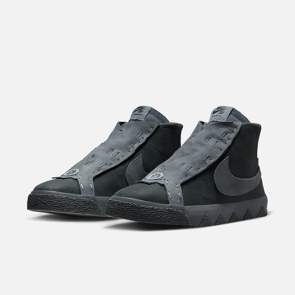 Nike SB - 'Di'orr Greenwood' Blazer Mid QS Shoes - Anthracite / Dark Smoke Grey