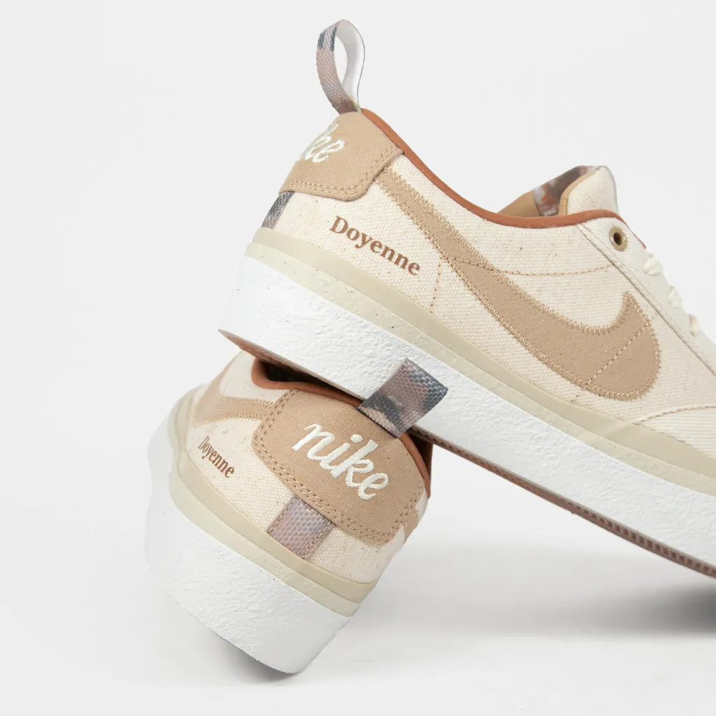 Nike SB - Doyenne Blazer Low Shoes - Coconut Milk / Rattan - Limestone - Rattan