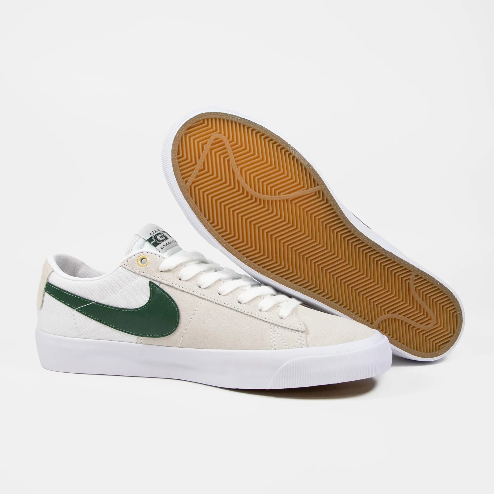 Nike SB - GT Blazer Low Shoes - White / Fir