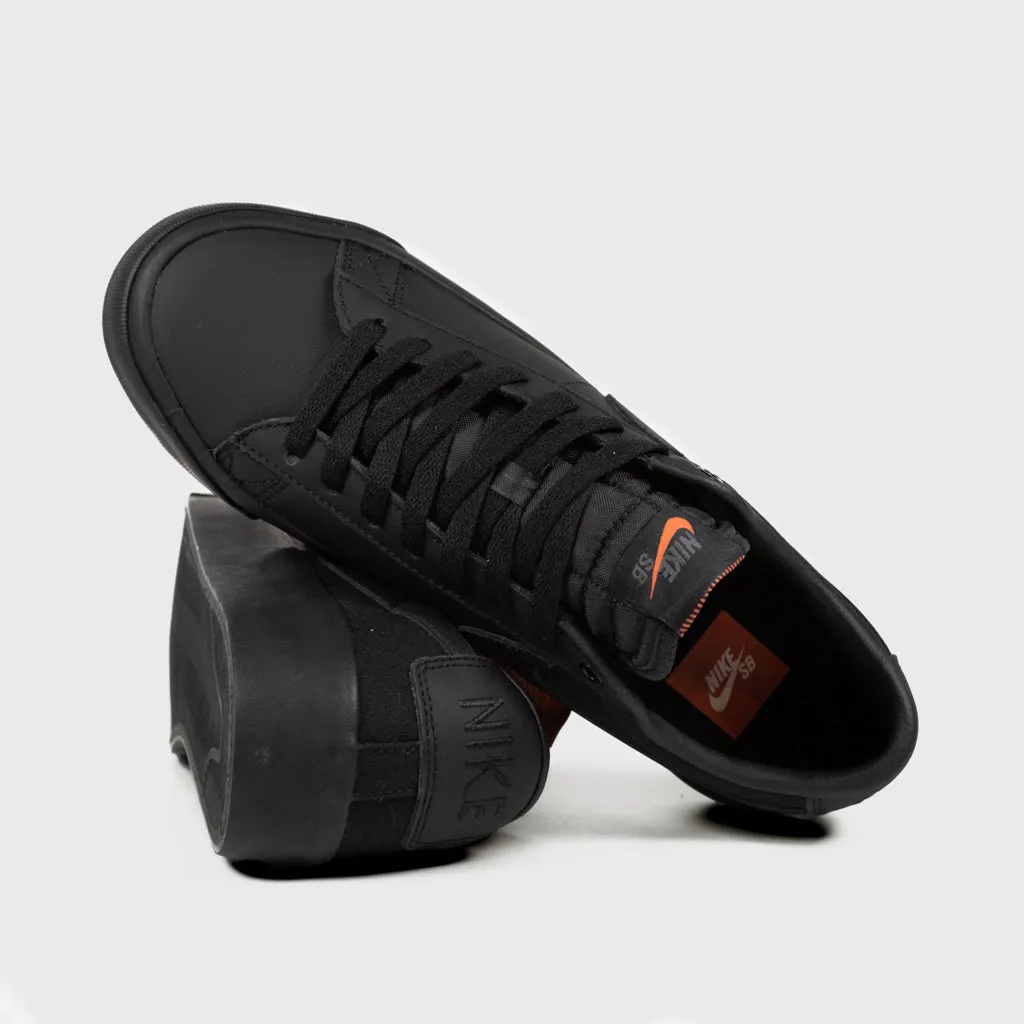 Nike SB - 'Orange Label' GT Blazer Low Shoes - Black / Black