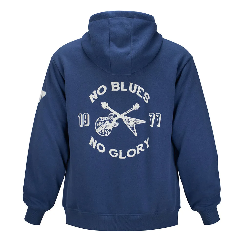 No Blues, No Glory Pullover Hoodie by SEC. 119 (Unisex)